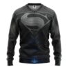 Gearhuman 3D DC Black Superman Custom Sweatshirt Apparel GN21092 Sweatshirt Sweatshirt S