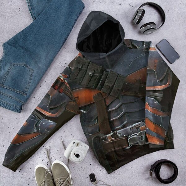 Gearhuman 3D DC Deathstroke Suit Custom Hoodie Apparel GW24094 3D Apparel