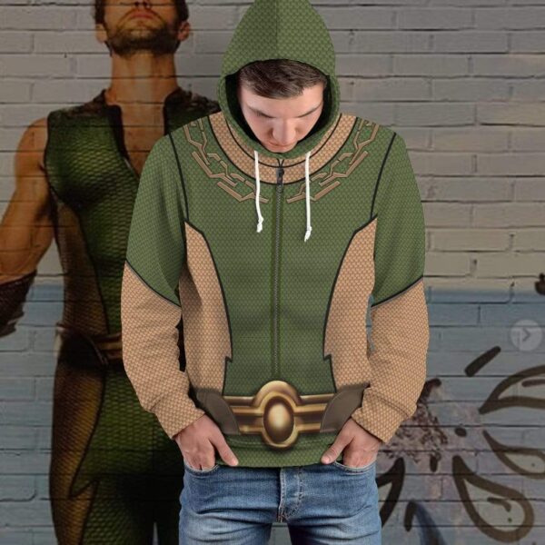 Gearhuman 3D Deep The Boys Custom Hoodie Apparel GW240712 3D Custom Fleece Hoodies 