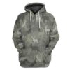 Gearhuman 3D Deer Camo Custom Tshirt Hoodie Apparel GV08122 3D Apparel Hoodie S