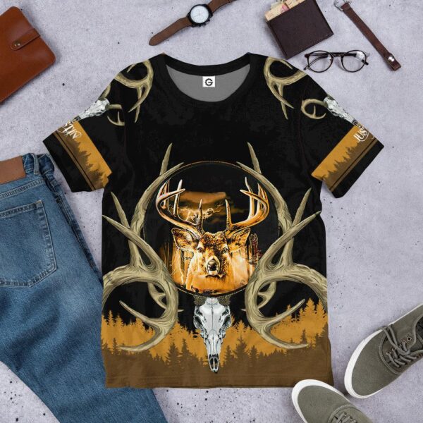 Gearhuman 3D Deer Hunting Custom Name Tshirt Hoodie Apparel GB02035 3D Apparel