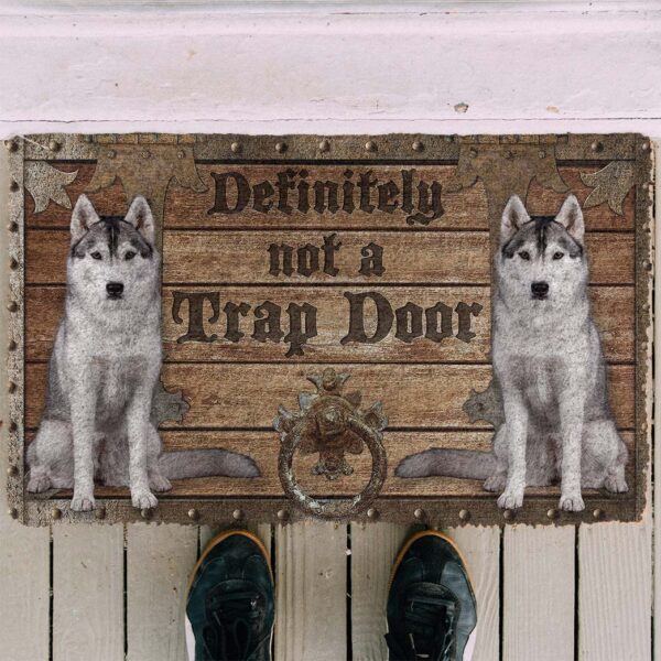 Gearhuman 3D Definitely Not A Trap Door Wolf Doormat GB11036 Doormat