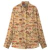 Gearhuman 3D Different Mushroom Linen Shirt For Woman GV300916 Linen Shirt Linen Shirt S