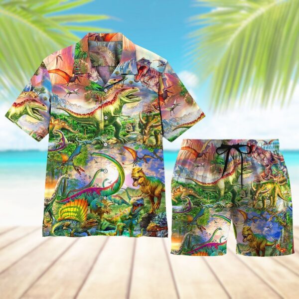 Gearhuman 3D Dinosaur Beach Shorts ZZ2406222 Men Shorts