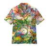 Gearhuman 3D Dinosaur Hawaii Shirt ZZ2406212 Short Sleeve Shirt Short Sleeve Shirt S