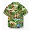 Gearhuman 3D Dinosaur Kid Hawaii Shirt ZZ1406211 Kid Hawaii Shirt Kid Hawaii Shirt XS 