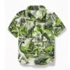 Gearhuman 3D Dinosaur Kid Hawaii Shirt ZZ3006219 Kid Hawaii Shirt Kid Hawaii Shirt XS
