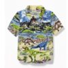 Gearhuman 3D Dinosaur Kid Hawaii Shirt ZZ30062199 Kid Hawaii Shirt Kid Hawaii Shirt XS