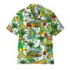 Gearhuman 3D Dinosaur Surfing Hawaii Shirt ZZ0707213 Short Sleeve Shirt Short Sleeve Shirt S