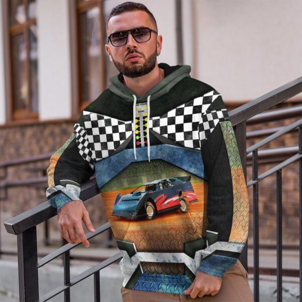 Gearhuman 3D Dirt Track Racing Tshirt Hoodie Apparel ZL11113 3D Apparel 