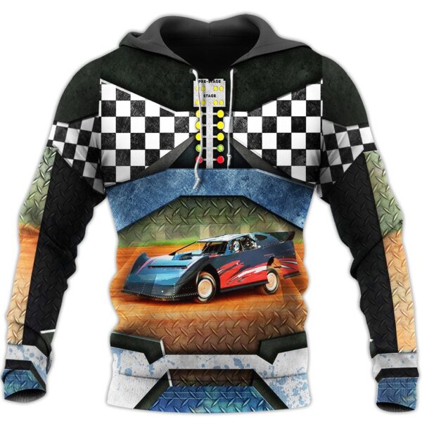 Gearhuman 3D Dirt Track Racing Tshirt Hoodie Apparel ZL11113 3D Apparel 