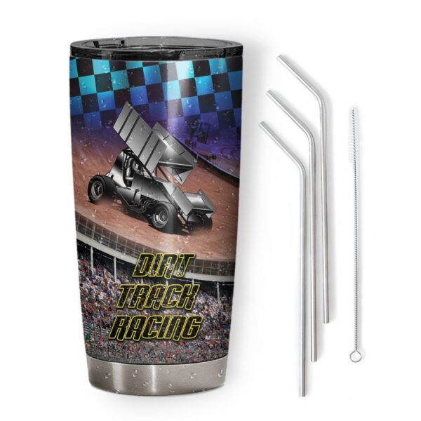 Gearhuman 3D Dirt Track Racing Tumbler ZZ0807215 Tumbler