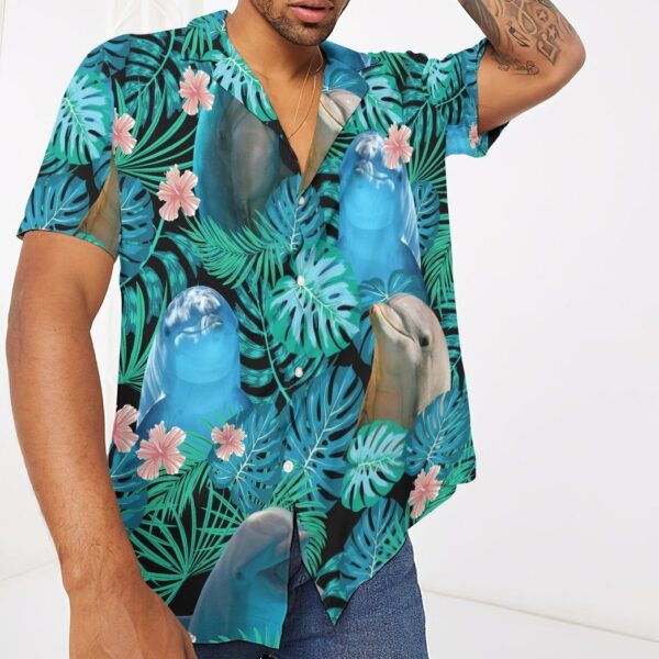 Gearhuman 3D Dolphins Hawaii Shirt ZK0706218 Hawai Shirt 