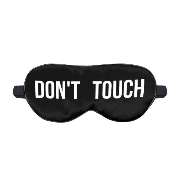 Gearhuman 3D Dont Touch Sleep Eyes Cover GV191022 Sleep Eyes Cover Sleep Eyes Cover 1pc 