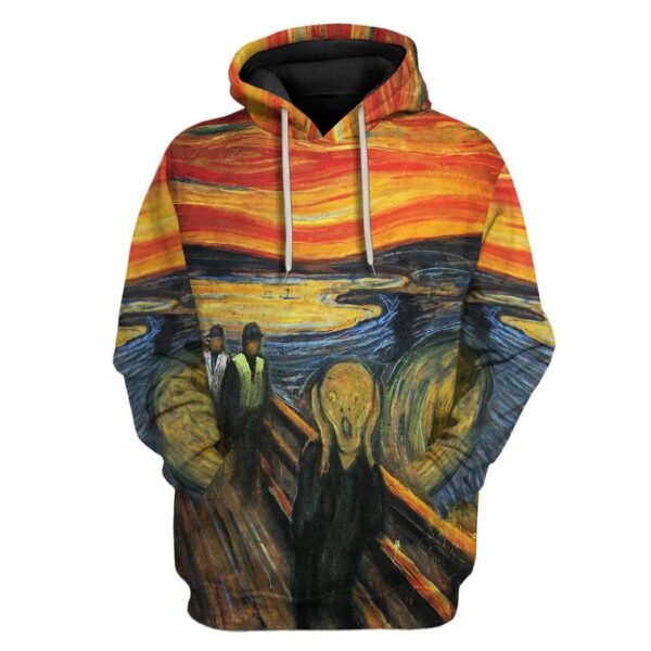 Gearhuman 3D Don't Touch Your Face Custom Fleece Hoodie Apparel GW10045 3D Custom Fleece Hoodies Hoodie S 