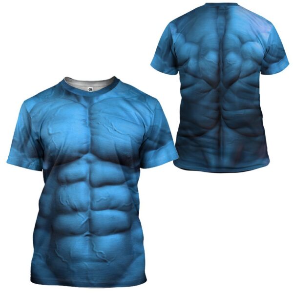 Gearhuman 3D Dr Manhattan Custom Tshirt Apparel GN28083 3D T-shirt