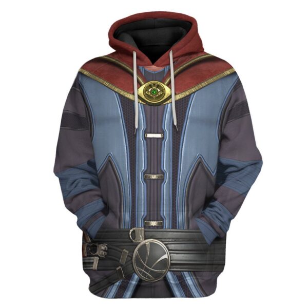 Gearhuman 3D Dr Strange Custom Hoodie Apparel GN21089 3D Custom Fleece Hoodies Hoodie S 