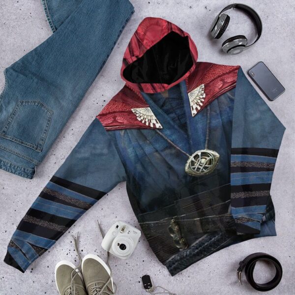 Gearhuman 3D Dr Strange Custom Hoodie Apparel GW11094 3D Custom Fleece Hoodies