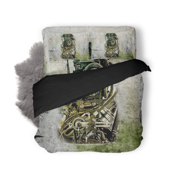 Gearhuman 3D Drag Racing Bedding Set GK050114 Combo Bedding Bedding Set Twin 3PCS 