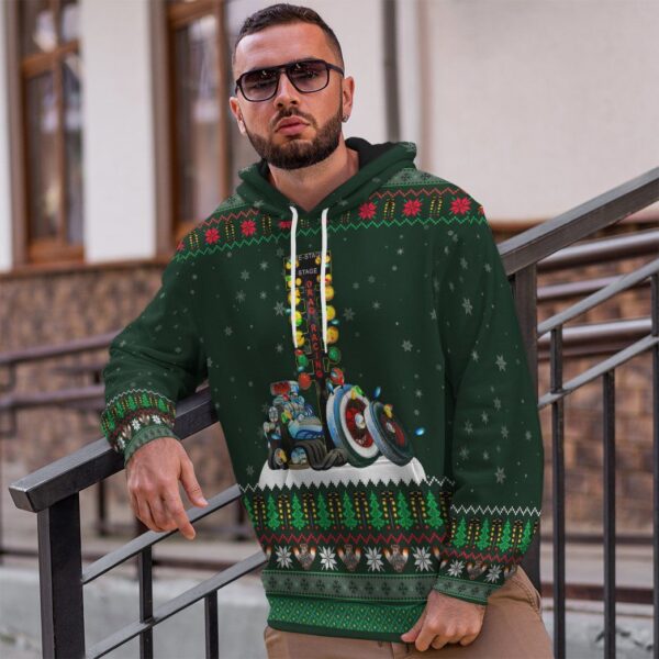 Gearhuman 3D Drag Racing Custom Tshirt Hoodie Apparel GL05111 3D Apparel 