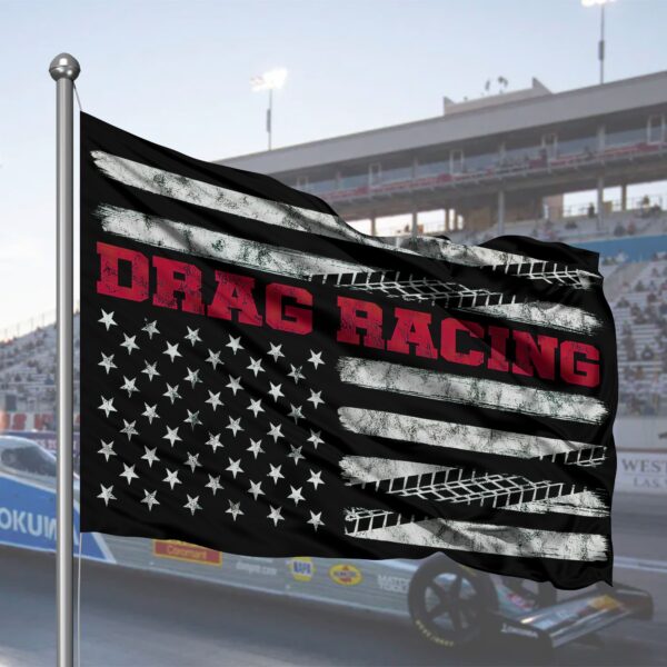Gearhuman 3D Drag Racing Flag ZK28062112 Flag House 