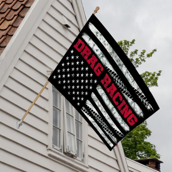 Gearhuman 3D Drag Racing Flag ZK28062112 Flag House 