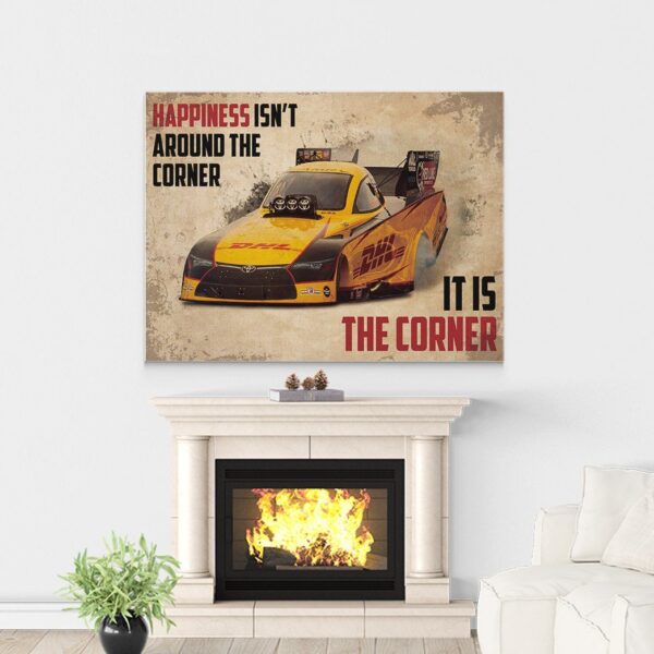 Gearhuman 3D Drag Racing Happiness Custom Canvas GB24122 Canvas 