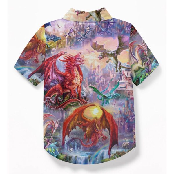 Gearhuman 3D Dragon Hawaii Shirt ZZ0507214 Short Sleeve Shirt