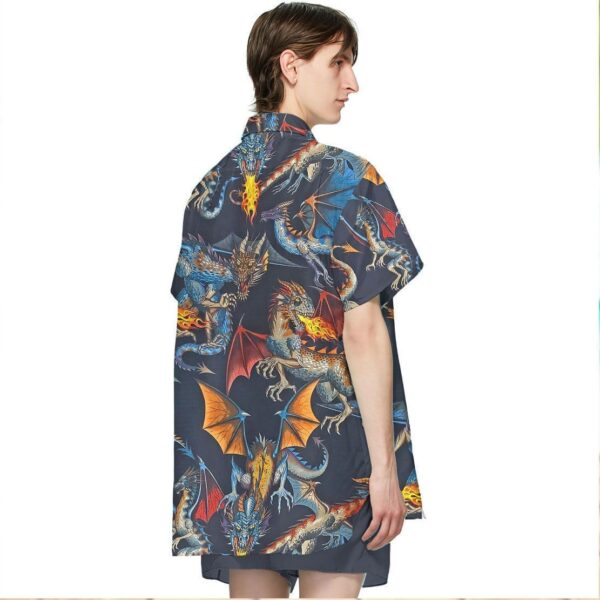 Gearhuman 3D Dragon Hawaii Shirt ZZ0507219 Short Sleeve Shirt 