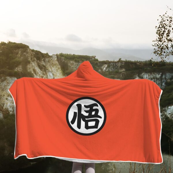 Gearhuman 3D Dragonball Custom Hooded Blanket CW08126 Hooded Blanket 