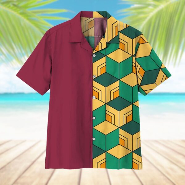 Gearhuman 3D DS Hawaii Shirt ZK0206212 Hawai Shirt 