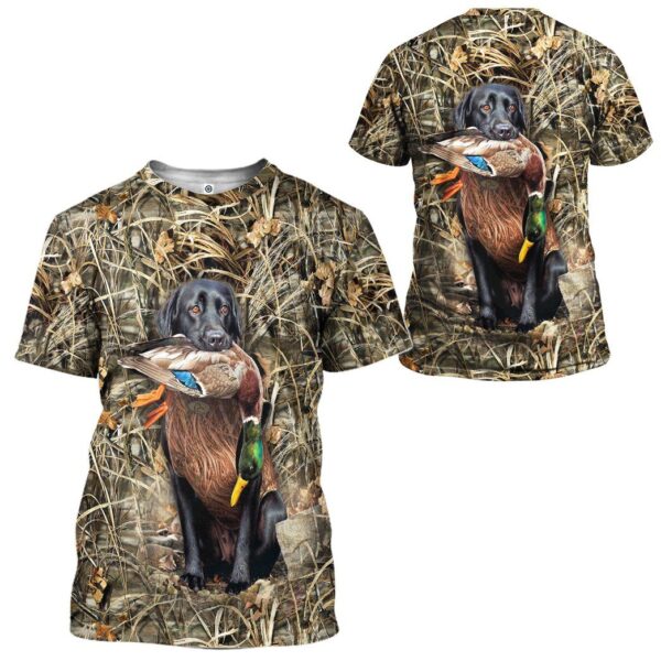Gearhuman 3D Duck Hunting Custom Tshirt Hoodie Apparel GB18112 3D Apparel