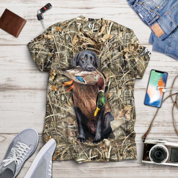 Gearhuman 3D Duck Hunting Custom Tshirt Hoodie Apparel GB18112 3D Apparel