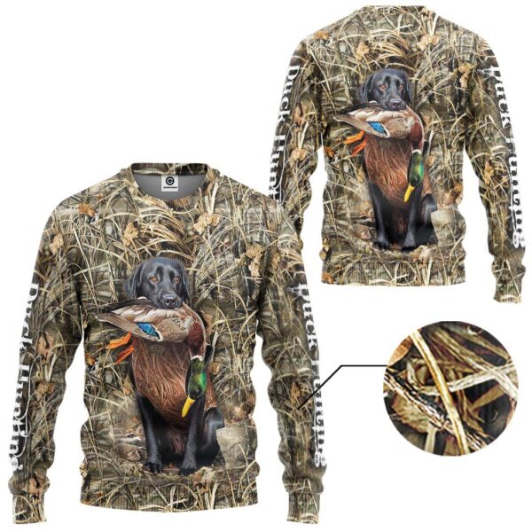 Gearhuman 3D Duck Hunting Custom Tshirt Hoodie Apparel GB18112 3D Apparel