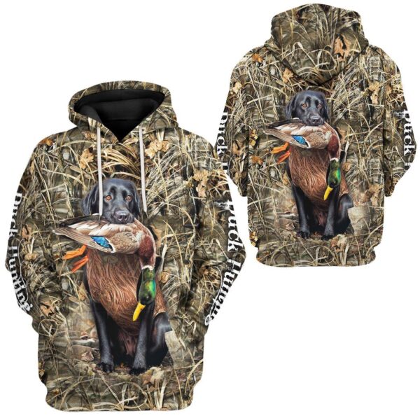Gearhuman 3D Duck Hunting Custom Tshirt Hoodie Apparel GB18112 3D Apparel