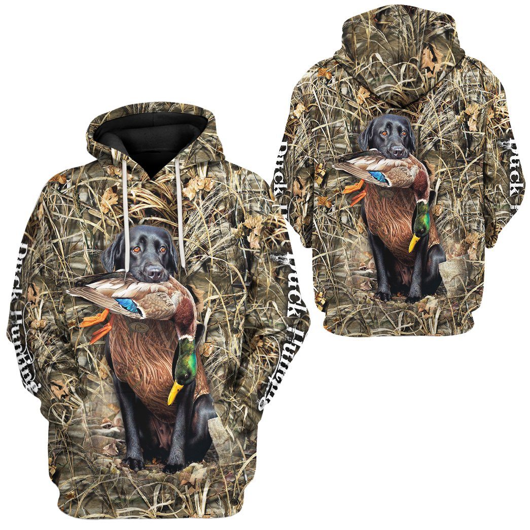 Gearhuman 3D Duck Hunting Custom Tshirt Hoodie Apparel GB18112 3D Apparel
