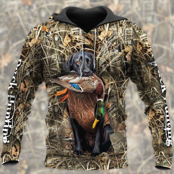 Gearhuman 3D Duck Hunting Custom Tshirt Hoodie Apparel GB18112 3D Apparel