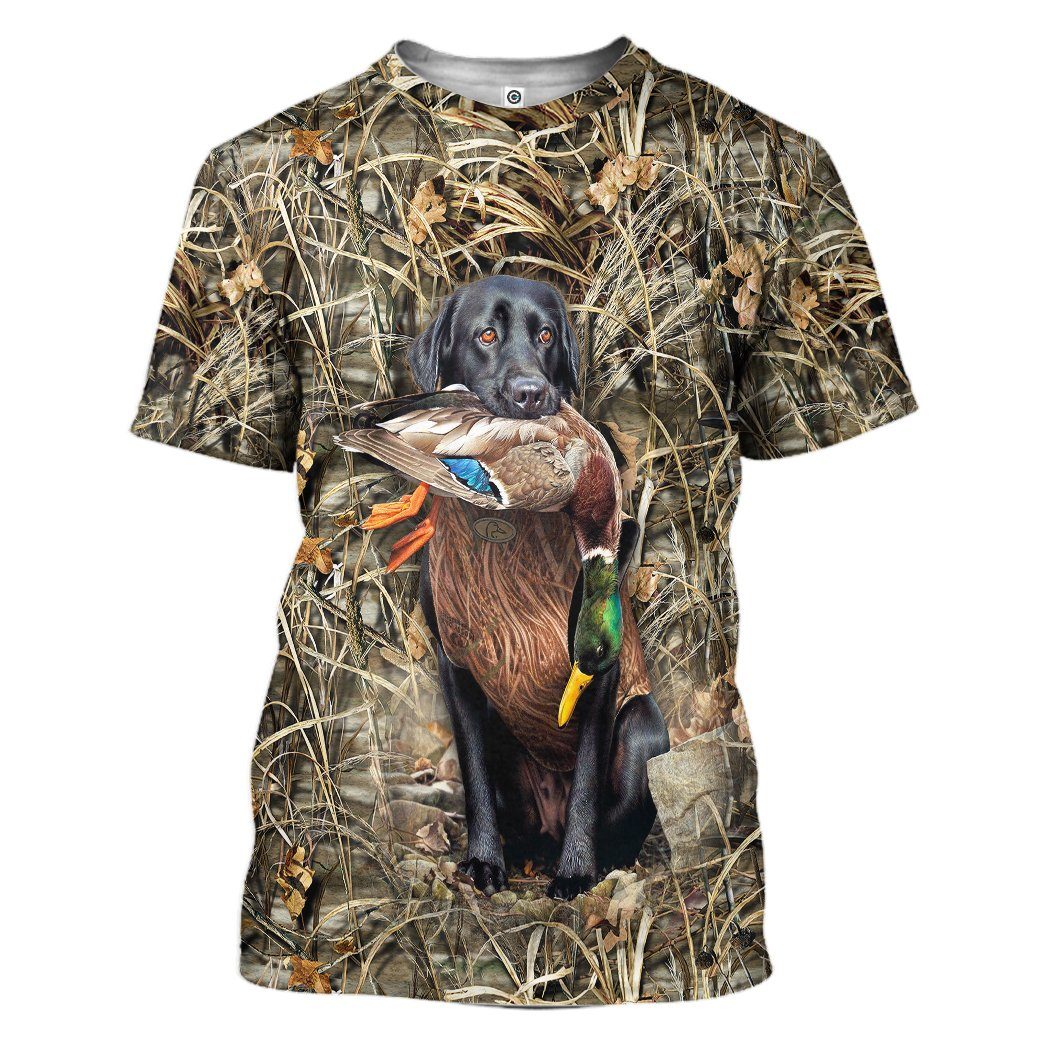 Gearhuman 3D Duck Hunting Custom Tshirt Hoodie Apparel GB18112 3D Apparel T-Shirt S
