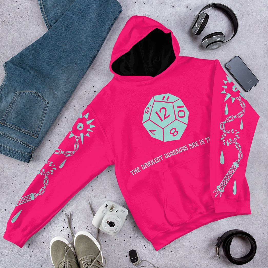 Gearhuman 3D Dungeon Master Custom Tshirt Hoodie Apparel CR17122 3D Apparel