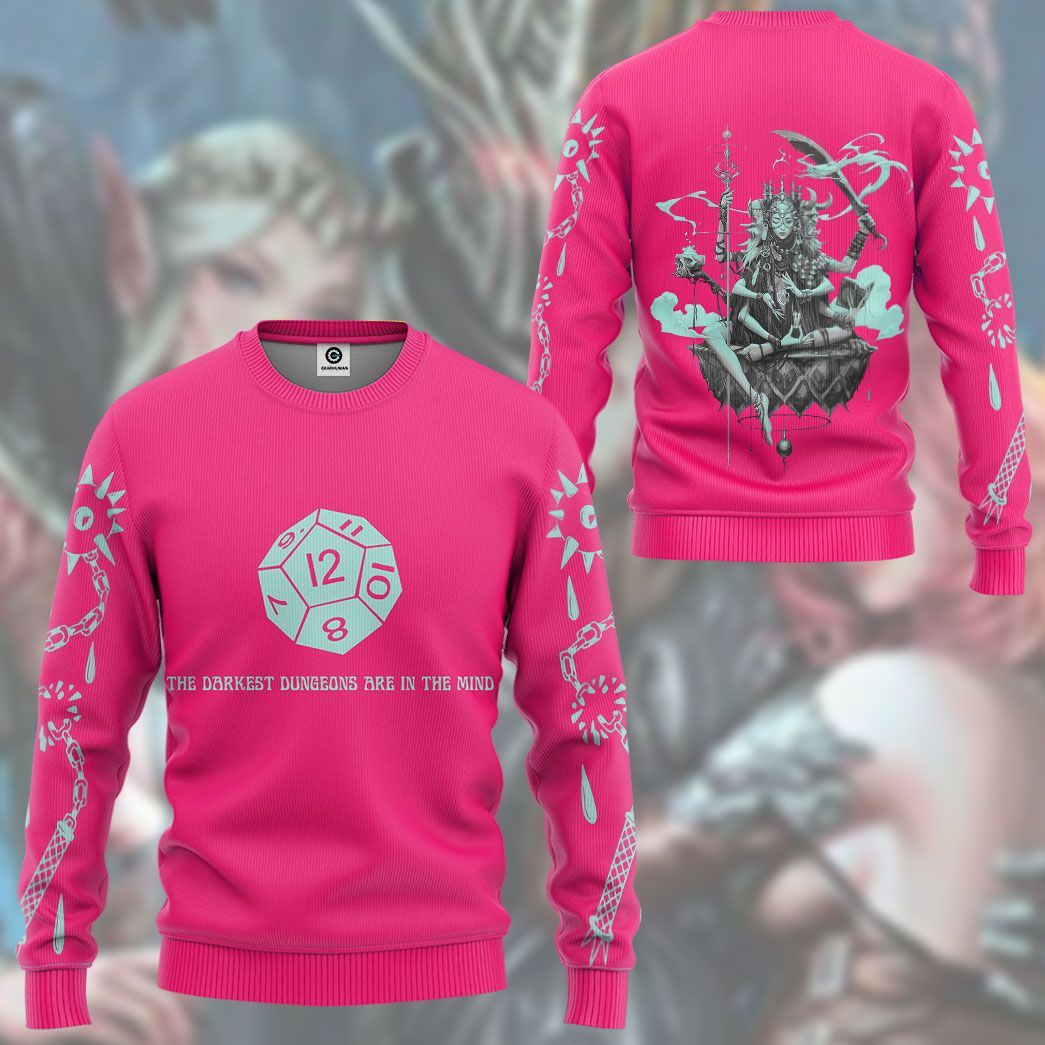 Gearhuman 3D Dungeon Master Custom Tshirt Hoodie Apparel CR17122 3D Apparel