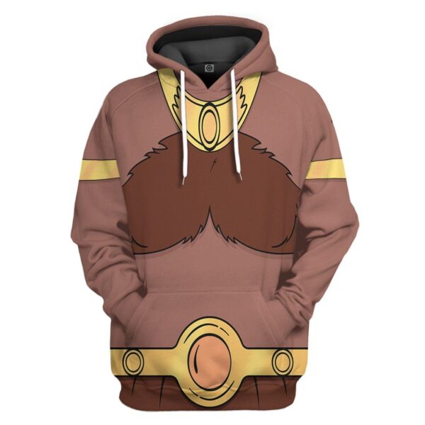 Gearhuman 3D Dungeons And Dragons Diana The Acrobat Custom Tshirt Hoodie Apparel GK23026 3D Apparel Hoodie S