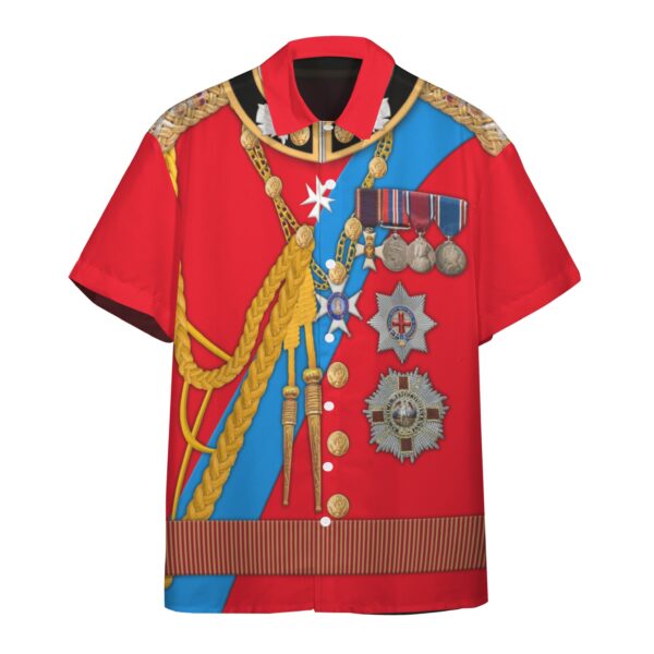 Gearhuman 3D Edward Duke of Kent Custom Short Sleeve Shirt GW171161 Short Sleeve Shirt Short Sleeve Shirt S 