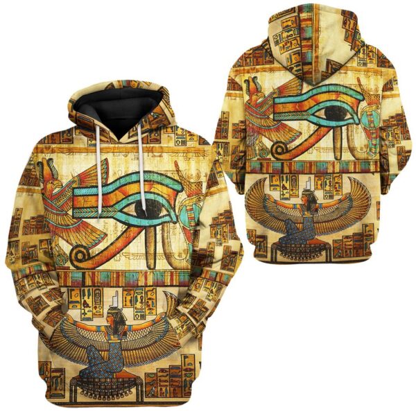 Gearhuman 3D Egypt Eyes Of Ra Custom Tshirt Hoodie Apparel GW06017 3D Apparel 