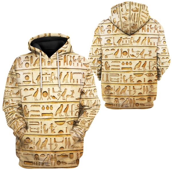 Gearhuman 3D Egypt Pattern Custom Tshirt Hoodie Apparel GK06012 3D Apparel 