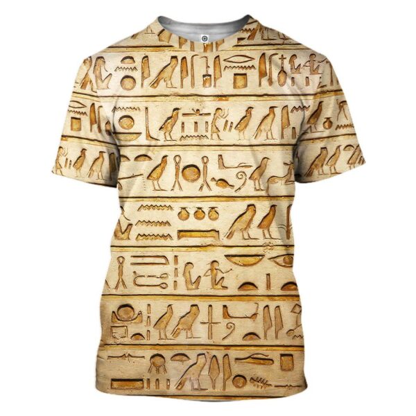 Gearhuman 3D Egypt Pattern Custom Tshirt Hoodie Apparel GK06012 3D Apparel T-Shirt S