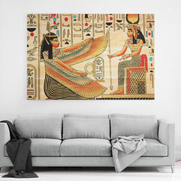 Gearhuman 3D Egyptian Papyrus Custom Canvas LW06013 Canvas 