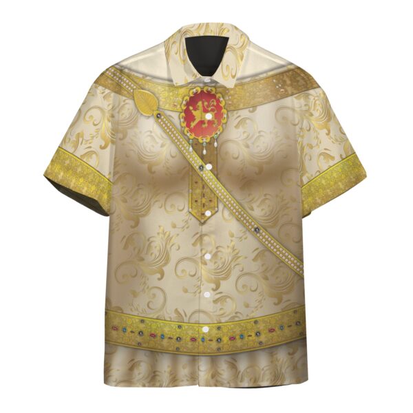 Gearhuman 3D Eleanor Of Aquitaine Custom Short Sleeve Shirt GV171130 Short Sleeve Shirt Short Sleeve Shirt S 