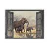 Gearhuman 3D Elephant Canvas GV22013 Canvas 1 Piece Non Frame M
