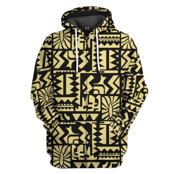 Gearhuman 3D Eleven Battle Uniform Custom Hoodie Apparel GC02101 3D Apparel Zip Hoodie S 