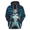 Gearhuman 3D Elon Musk The New Iron Man Custom Hoodie Apparel GL07061 3D Custom Fleece Hoodies Hoodie S